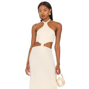 Cult Gaia Cameron Dress in Off White